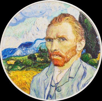 Îles Cook. 10 Dollars 2022 Vincent Van Gogh, Masters of Art