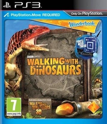 Wonderbook Walking with Dinosaurs (Playstation Move Only), Games en Spelcomputers, Ophalen of Verzenden, Zo goed als nieuw