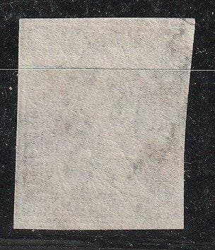Zwitserland 1852 - Strubel op Seidenpapier - SBK nrs 22F, Gestempeld
