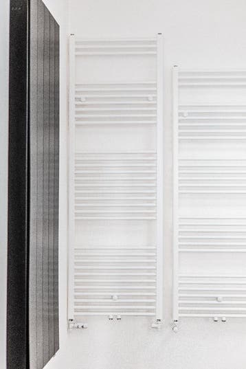 180x60 cm - 1214 Watt - Oppio Handdoekradiator - Wit (RAL, Ophalen of Verzenden