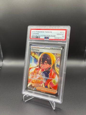 Pokémon Graded card - Carmine 217 Twillight Masquerade, Nieuw