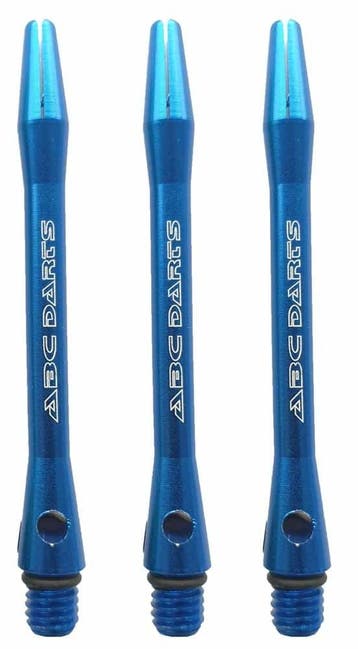 ABC Darts – Aluminium Blauw – 3 sets (Dart Shafts), Sport en Fitness, Darts, Ophalen of Verzenden, Nieuw, Shafts