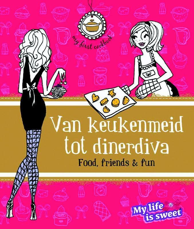 Van keukenmeid tot dinerdiva / My life is sweet, Boeken, Kookboeken, Zo goed als nieuw, Verzenden