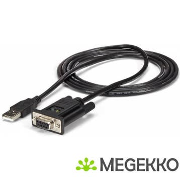 StarTech.com 1-poort USB naar Nulmodem RS232 DB9 Serile DCE, Informatique & Logiciels, Verzenden