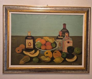 Giovanni March (1894-1974 ) - Still life, Antiquités & Art