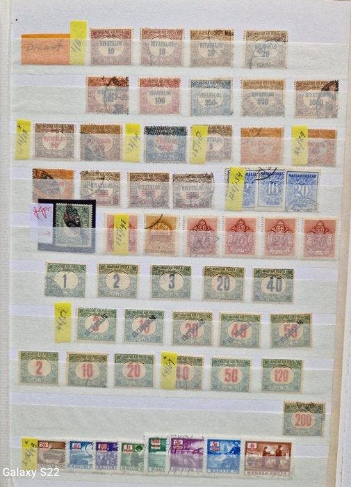 Hongarije - Enkele duizenden (!) zegels deels, Timbres & Monnaies, Timbres | Europe | Autre