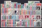 België 1950/1959 - 10 volledige jaargangen (zonder blokken), Gestempeld