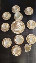 D.R.B. Limoges - Service à thé et café (31) - Porcelaine