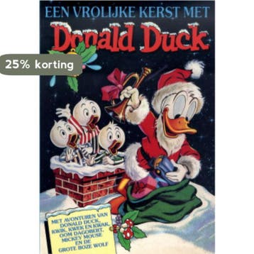 Een vrolijke kerst met Donald Duck 9789032030223 Walt Disney, Verzenden, Gelezen, Walt Disney