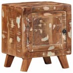 vidaXL Nachtkastje 40x32x46 cm massief gerecycled hout, Verzenden, Nieuw