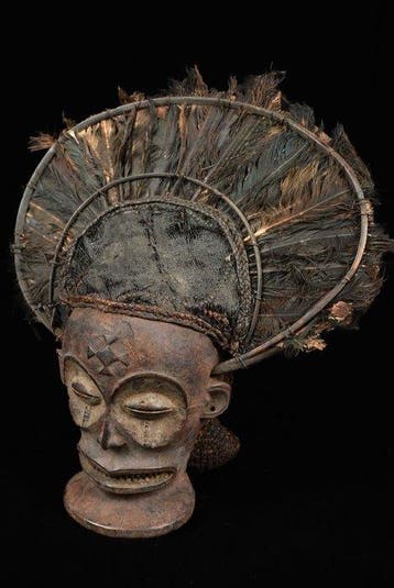 Chihongo Mask - Chokwe - DR Congo