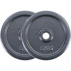 Gietijzer Halterschijven 26mm | 2x10kg | Premium | OP=OP, Sport en Fitness, Ophalen of Verzenden, Nieuw, Armen, Halterschijven