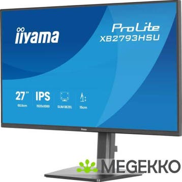 Iiyama ProLite XB2793HSU-B1 27  Full HD 120Hz IPS Monitor, Computers en Software, Verzenden, Nieuw