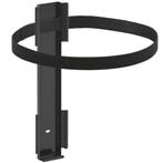 Muurbeugel | Zwart | V-Part Afvalbakken | Incl., Verzenden