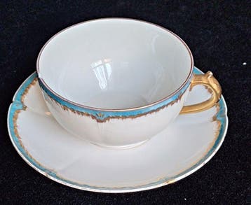 GDA Limoges - Koffie- en theeservies - Porselein