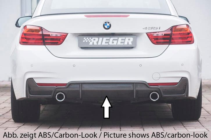 Rieger diffuser | geschikt voor BMW 4-Serie F32 / F33 / F36, Autos : Divers, Tuning & Styling, Envoi