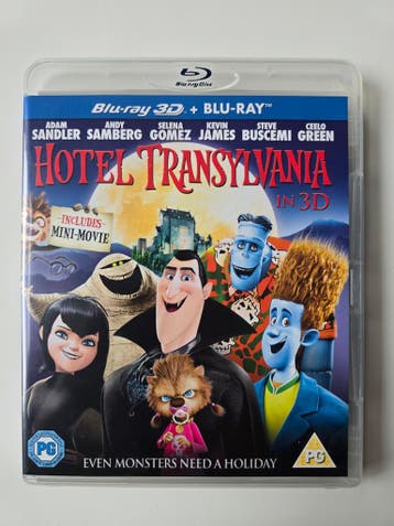 HOTEL TRANSYLVANIA (3D + 2D) (IMPORT WITHOUT DUTCH SUBS), Cd's en Dvd's, Gebruikt