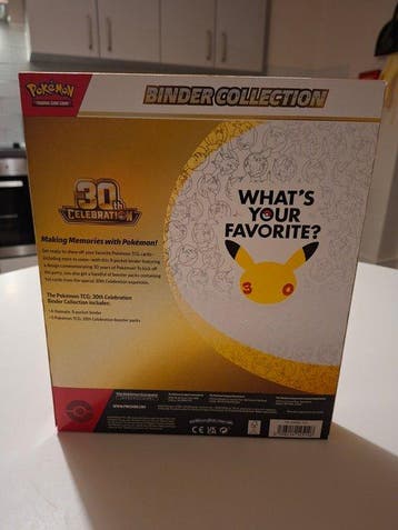 Pokémon - 1 Box - Pokémon TCG: 30th Celebration Binder, Nieuw