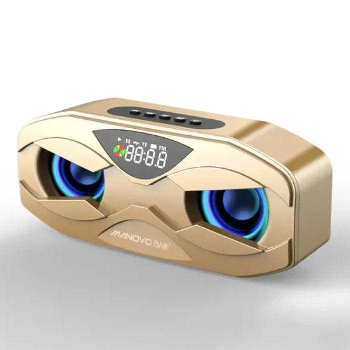 Draadloze Luidspreker - FM Radio Wekker Bluetooth 5.0, TV, Hi-fi & Vidéo, Enceintes, Envoi