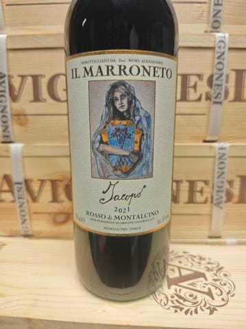 2021 Il Marroneto, Jacopo Rosso di Montalcino - Toscane - 1, Nieuw