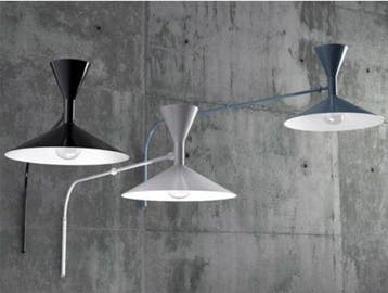 Nemo - Le Corbusier - Lampe murale - Lampe de Marseille -