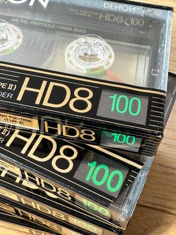 Denon - HD8 100 (High Position Type II) Lege audiocassette