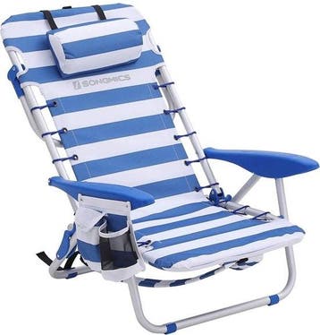 Strandstoel, campingstoel, inklapbaar, met schouderriem,, Verzenden