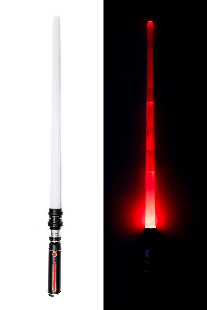 Lightsaber 2.0 Uitschuifbaar Lichtzwaard Space Star Zwart Ha, Hobby en Vrije tijd, Feestartikelen, Nieuw, Ophalen of Verzenden