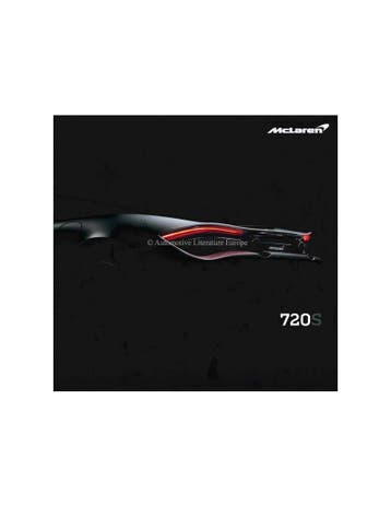 2018 MCLAREN 720S COUPÉ HARDCOVER BROCHURE ENGELS, Nieuw