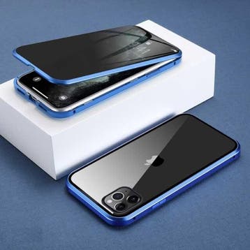 iPhone 6S Plus Magnetisch Privacy Hoesje met Tempered Glass, Verzenden, Nieuw