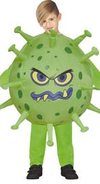 Covid Kostuum Kind Opblaasbaar 5/10 jaar, Verzenden, Nieuw