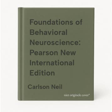 Foundations of Behavioral Neuroscience: Pearson New, Boeken, Verzenden, Zo goed als nieuw, Carlson Neil