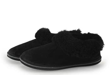 Skechers Pantoffels in maat 39 Zwart, Verzenden, Pantoffels of Sloffen