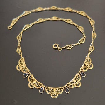 Sans prix de réserve - Collier - 18 carats Or jaune -