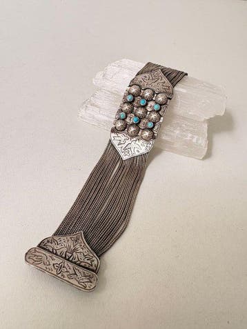 Anatolian bracelet - Zilver - Turkije - 20e eeuw, Antiek en Kunst