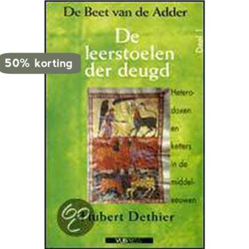 De leerstoelen der deugd 9789054870838 Dethier, Verzenden, Dethier
