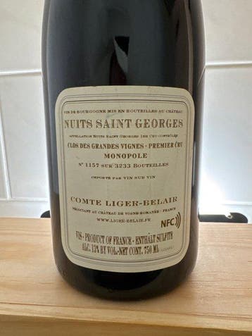 2017 Comte Liger-Belair Clos des Grandes Vignes Monopole -