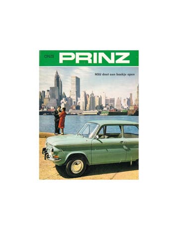 1965 NSU PRINZ 4 / 1000 / SPORT-PRINZ COUPÉ BROCHURE NEDER.., Ophalen of Verzenden, Nieuw