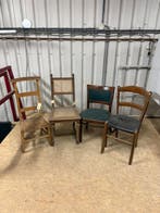 Set Horecastoelen (4 stuks)- Vintage/Café, Ophalen