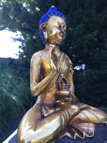 Beeld, BOEDDHA - 23 cm - Hars