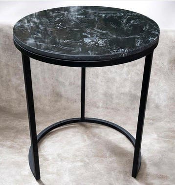 Table dappoint - Granit, Acier - Diamètre de la vessie : 41
