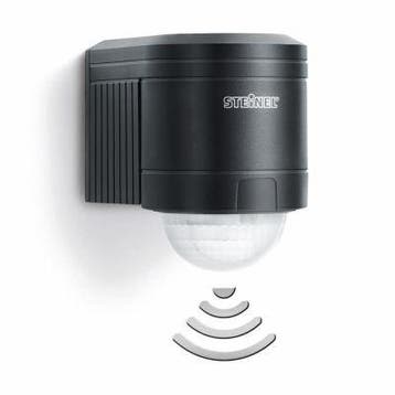 Steinel IS 240 DUO Bewegingsmelder Zwart 240° 12m IP54, Verzenden, Nieuw