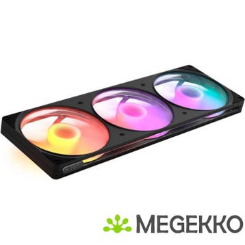 NZXT F420 RGB Fan (2026) - Black, Computers en Software, Computerkoelers, Verzenden, Nieuw