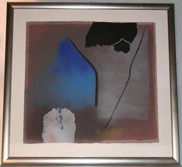 Giuseppe Santomaso (1907-1990) - Opera Senza Titolo di cm.