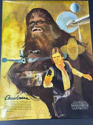 20th Century Fox - Star Wars – Chewbacca – Original Poster, Verzamelen, Nieuw