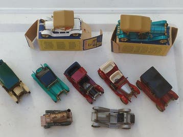 Matchbox Yesteryear Series & Benbros 1:76 - Model sportwagen