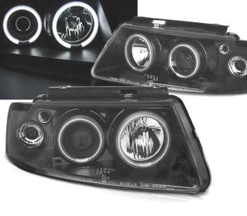 PHARES POUR VOLKSWAGEN VW PASSAT B5 3B 96-00 ANGEL EYES CCFL, Verzenden