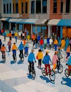 Giorgio Stocco - Cyclists 25- opera unica