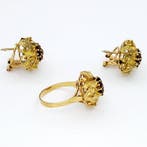 Ensemble de bijoux 2 pièces - 18 carats Or jaune - 1.05ct., Bijoux, Sacs & Beauté