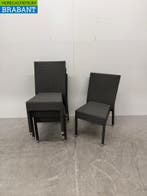 Chaises Bolero en polyrotan anthracite (4 pièces), Verzenden